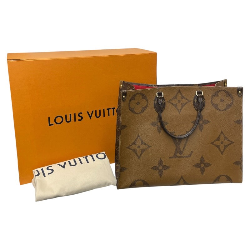 【LOUIS VUITTON】ルイ・ヴィトン オンザゴーGM M45320 トートバッグ メンズ 2WAY モノグラム ジャイアント リバース ショルダー