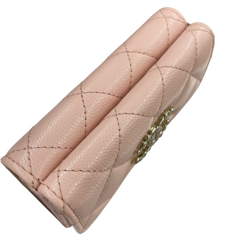 CHANEL】シャネル マトラッセ スモール フラップウォレット 三