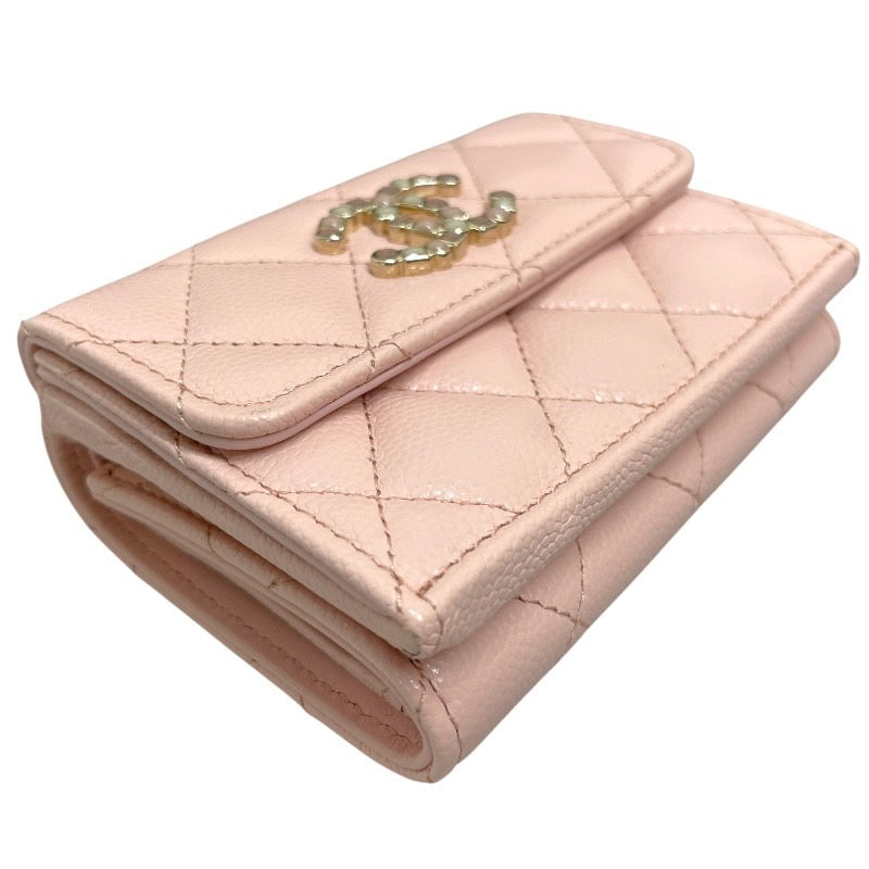 CHANEL】シャネル マトラッセ スモール フラップウォレット 三
