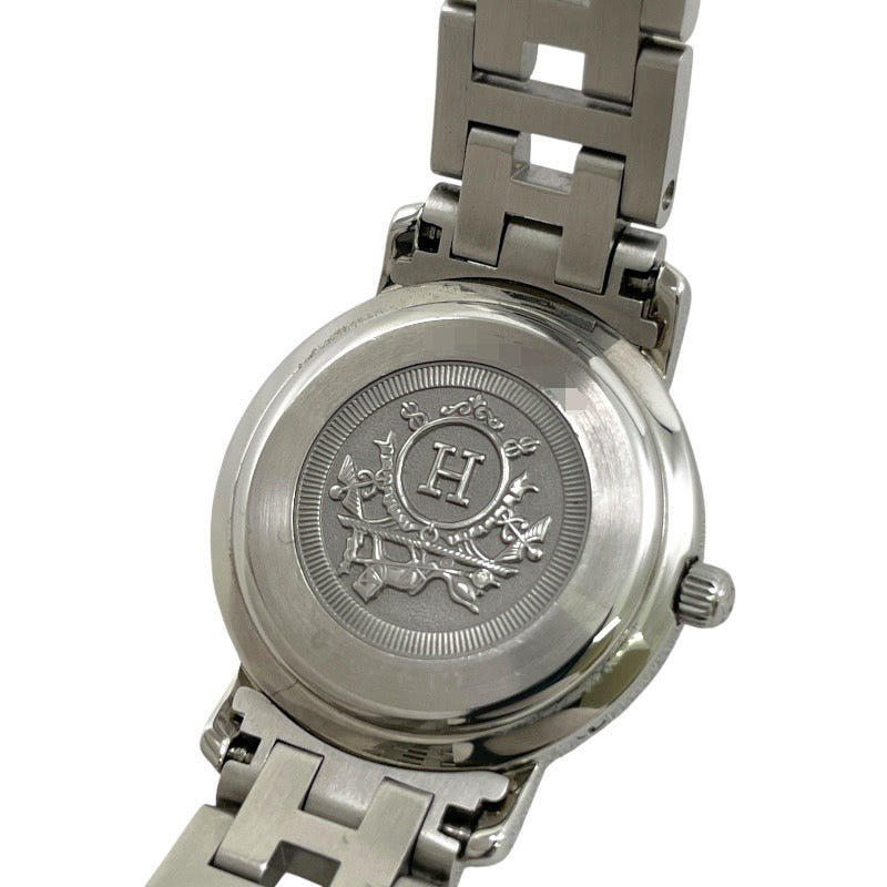 HERMES】エルメス クリッパー CL4.210 腕時計 ステンレス