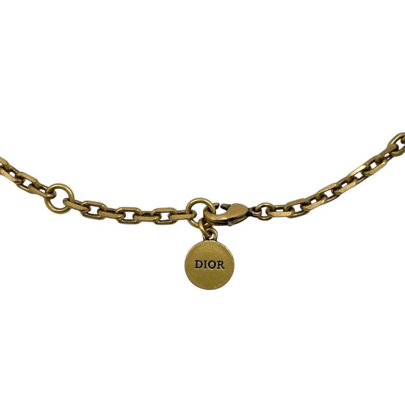 【Dior】ディオール JADIOR チョーカー ネックレス レディース ジャディオール ラインストーン フェイクパール