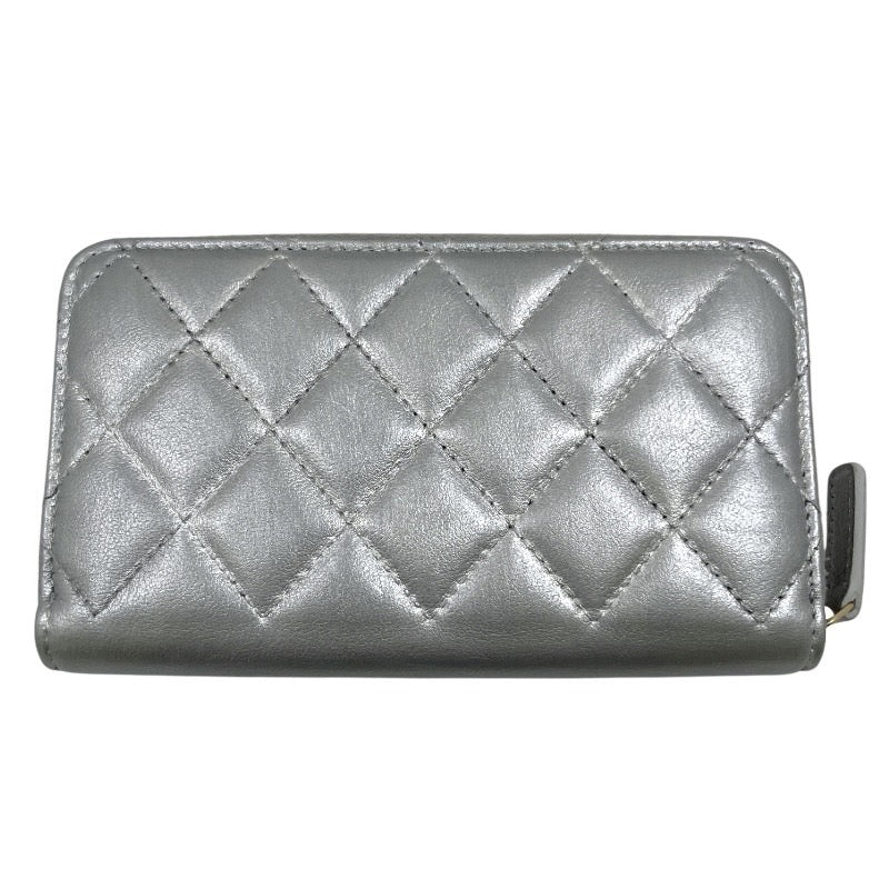 CHANEL】シャネル スモール ジップアラウンドウォレット 長財布