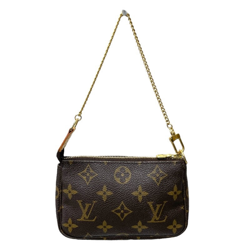 【LOUIS VUITTON】ルイ・ヴィトン ミニポシェット アクセソワール M58009 ポーチ レディース モノグラム アクセサリーポーチ ハンド