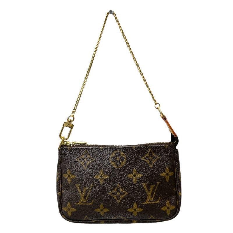 【LOUIS VUITTON】ルイ・ヴィトン ミニポシェット アクセソワール M58009 ポーチ レディース モノグラム アクセサリーポーチ ハンド