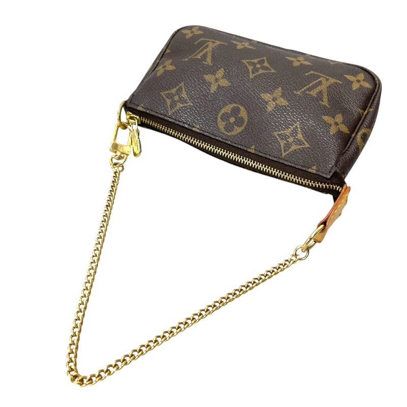 ジョイさん専用Louis Vuitton モノグラム ポーチM58009 ルイヴィトン ポーチ M58009 モノグラム ミニ・ポシェット