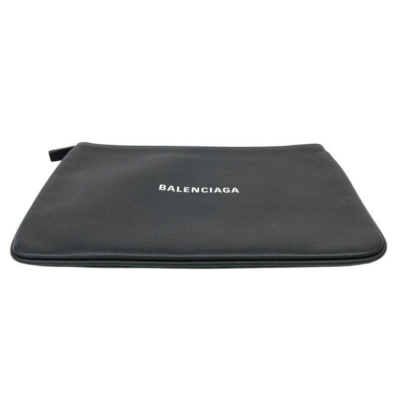 【BALENCIAGA】バレンシアガ エブリディ ポーチ 551992 ポーチ レザー レディース グレー メンズ