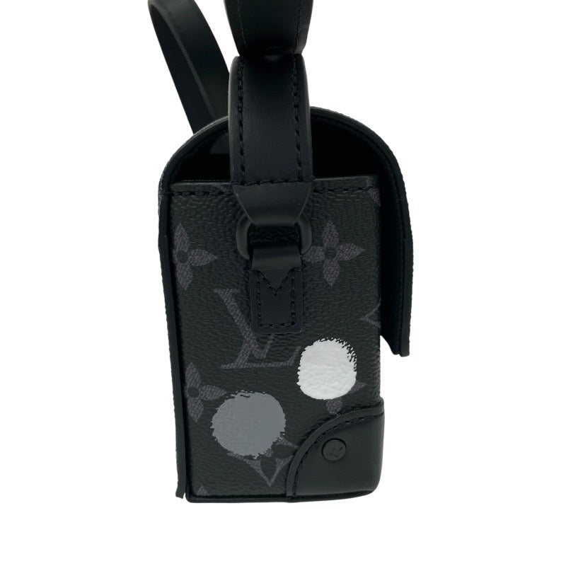 【LOUIS VUITTON】ルイ・ヴィトン スティーマー ウエアラブルウォレット M81935 ショルダーバッグ メンズ 草間彌生 モノグラム エクリプス コラボ