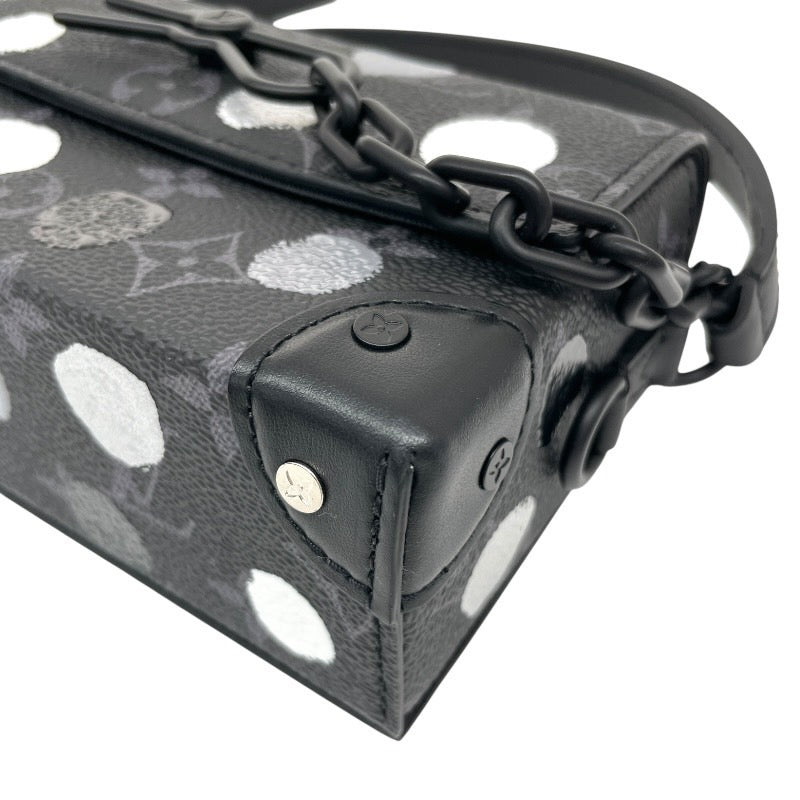 【LOUIS VUITTON】ルイ・ヴィトン スティーマー ウエアラブルウォレット M81935 ショルダーバッグ メンズ 草間彌生 モノグラム エクリプス コラボ