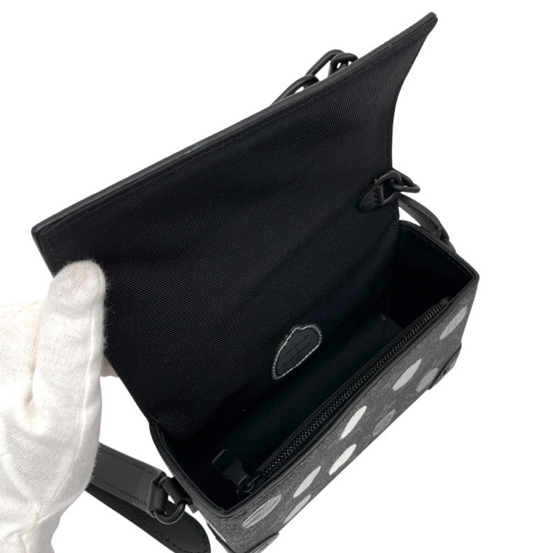 【LOUIS VUITTON】ルイ・ヴィトン スティーマー ウエアラブルウォレット M81935 ショルダーバッグ メンズ 草間彌生 モノグラム エクリプス コラボ