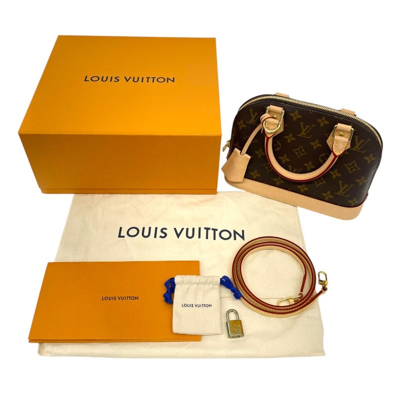 LOUIS VUTTON M53152 モノグラム アルマBB ハンドバッグ アルマ（LOUIS VUITTON） LOUIS VUITTON ルイヴィトン
