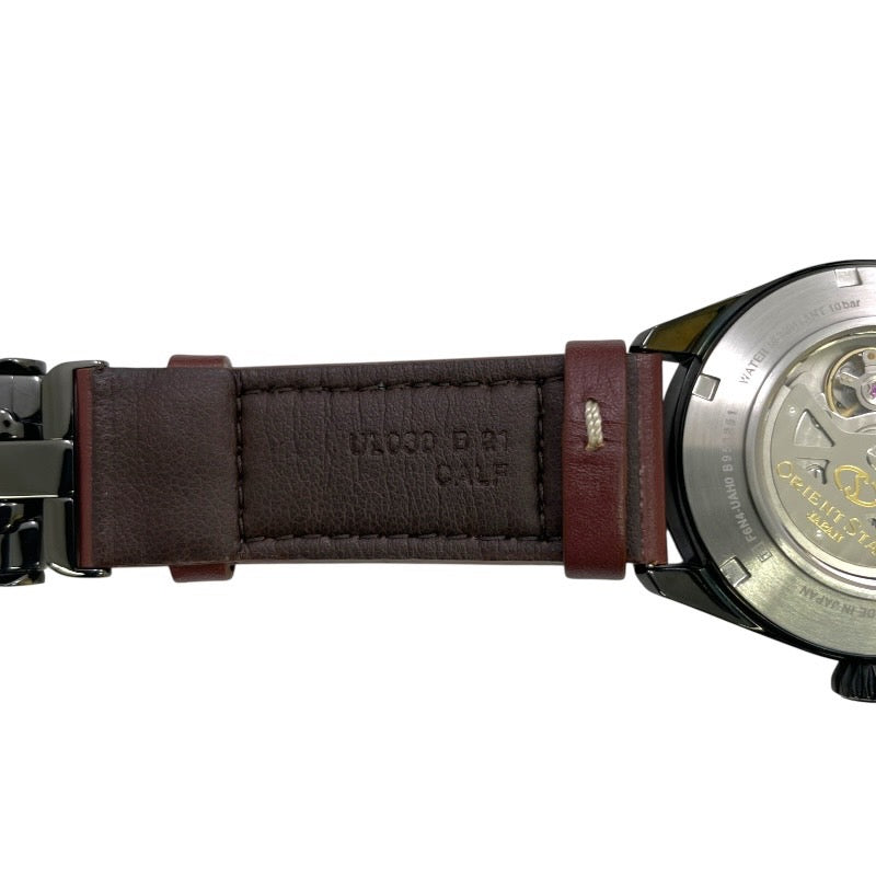 【ORIENTSTAR】オリエントスター スポーツ アウトドア RK-AU0209N 腕時計 メンズ 自動巻き パワーリザーブ 革ベルト