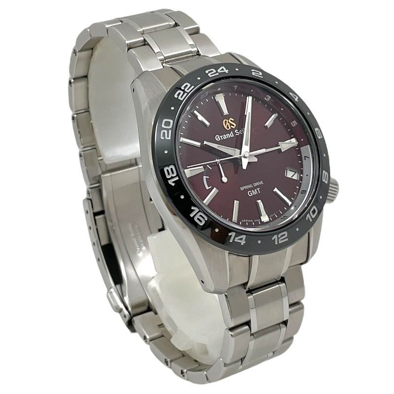 【Grand Seiko】グランドセイコー スポーツコレクション SBGE305 9R66-0BR0 腕時計 ステンレススチール メンズ 自動巻き キャリバー9R 20周年記念限定モデル スプリングドライブ GMT 1300本限定