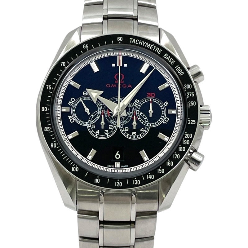 【OMEGA】オメガ スピードマスター ブロードアロー 321.30.44.52.01.001 腕時計 ステンレススチール メンズ 自動巻き オリンピックコレクション クロノグラフ