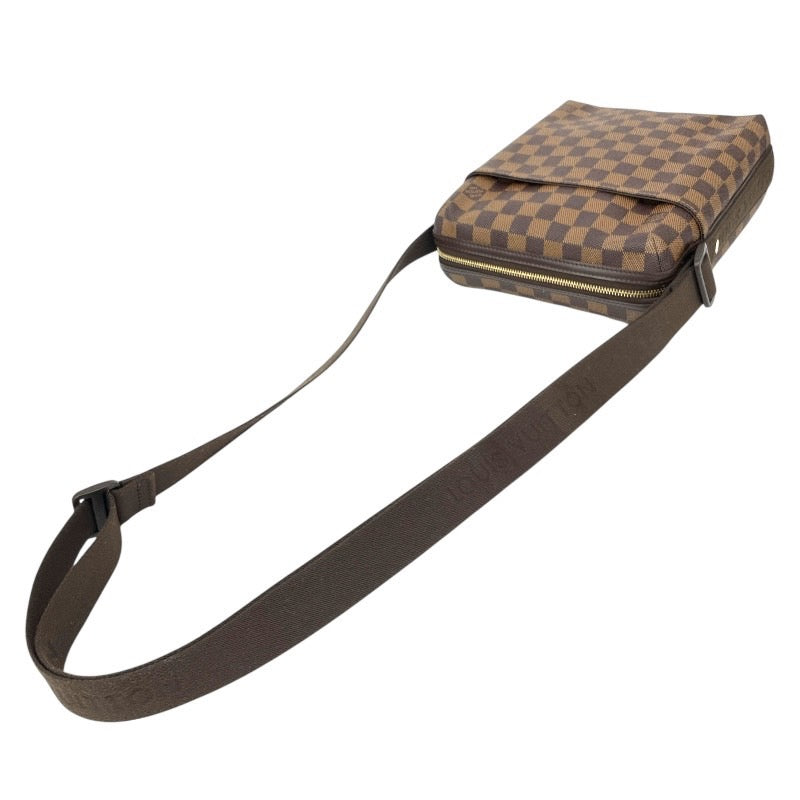【LOUIS VUITTON】ルイ・ヴィトン トロター ボブール N41135 ショルダーバッグ メンズ ダミエエベヌ レディース