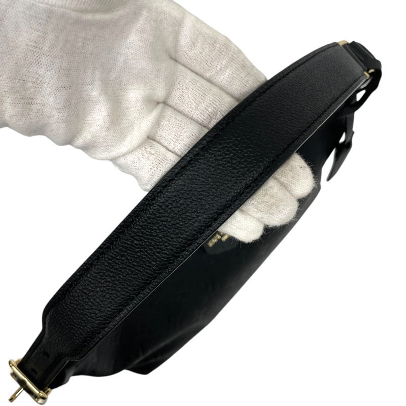 【LOUIS VUITTON】ルイ・ヴィトン サック スポール M46610 ショルダーバッグ レザー レディース モノグラム アンプラント ノワール 黒 ブラック ワンショルダー
