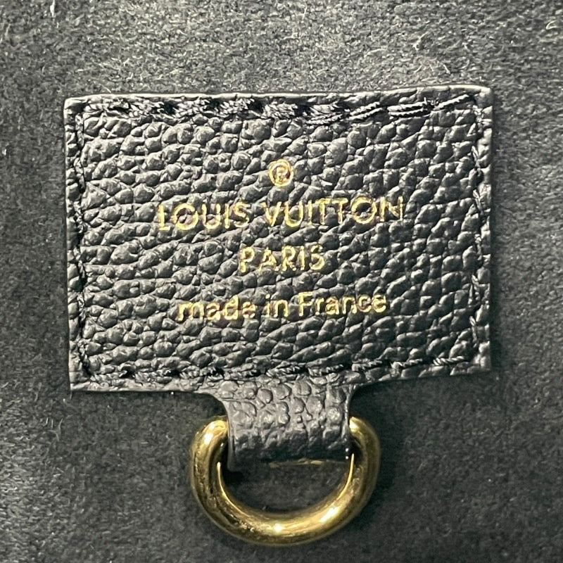 【LOUIS VUITTON】ルイ・ヴィトン サック スポール M46610 ショルダーバッグ レザー レディース モノグラム アンプラント ノワール 黒 ブラック ワンショルダー
