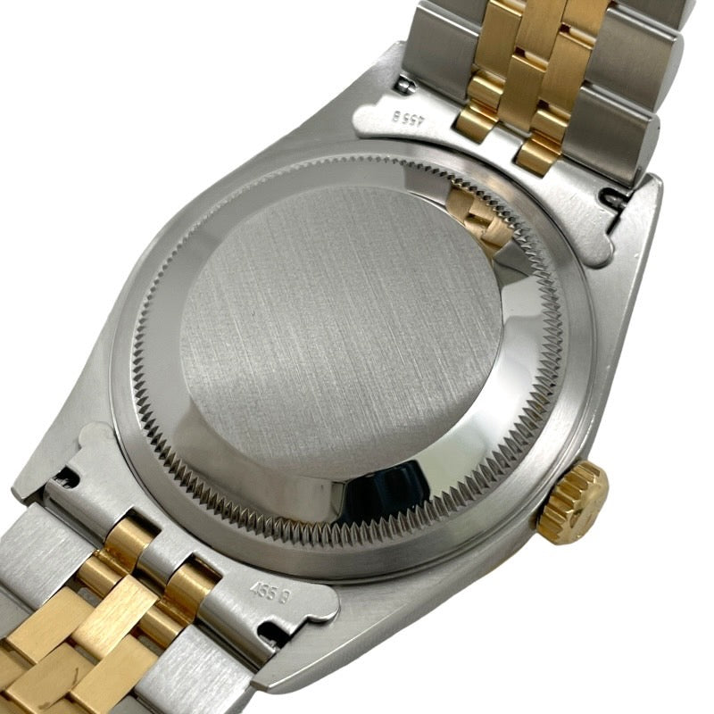 【ROLEX】ロレックス デイトジャスト 16233 腕時計 SS/YG メンズ K番 自動巻き グレーローマン スレート