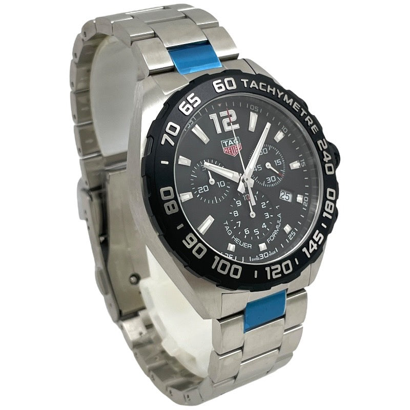 【TAG HEUER】タグホイヤー フォーミュラ1 クロノグラフ CAZ1010.BA0842 腕時計 ステンレススチール メンズ クォーツ 黒 ブラック
