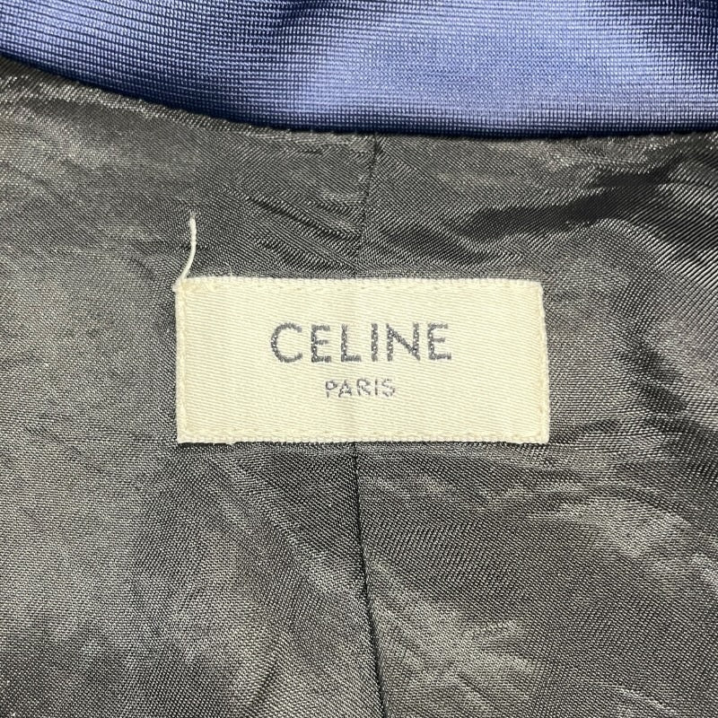 【CELINE】セリーヌ トラックジャケット 2Y98E859W.07OW その他アウター メンズ サイズM ネイビー 紺 ジャージ
