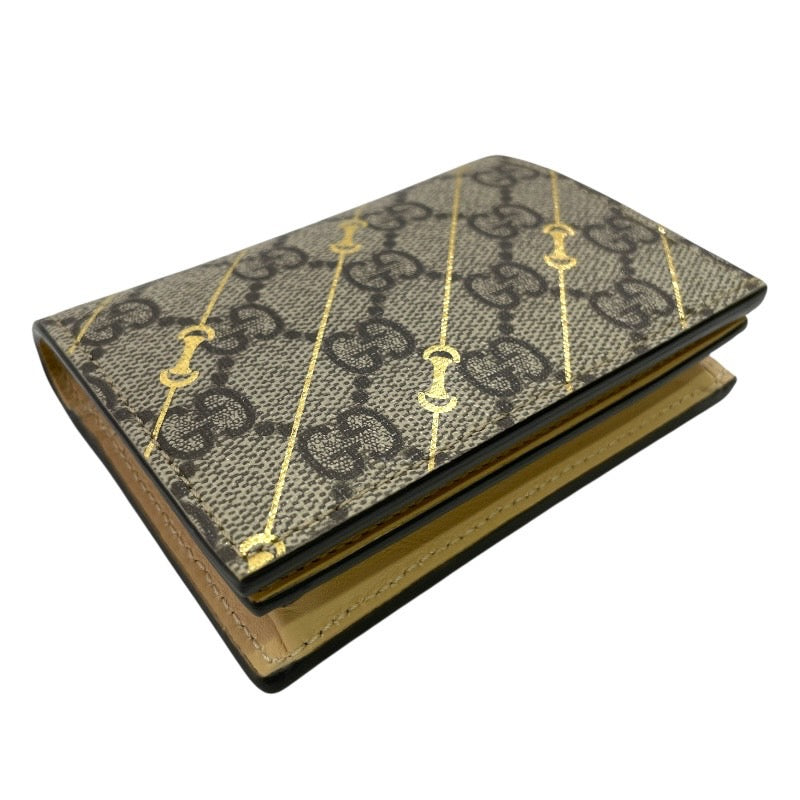 GUCCI グッチ / ホースビットコンパクトウォレット GGスプリーム GUCCI グッチ / ホースビットコンパクトウォレット GGスプリーム