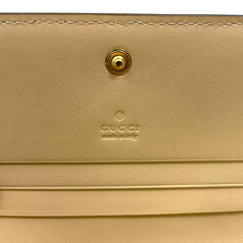 GUCCI】グッチ GGスプリーム コンパクトウォレット 774332 二