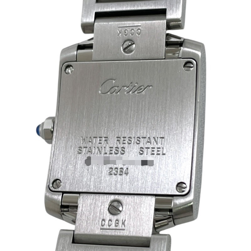【CARTIER】カルティエ タンクフランセーズSM W51008Q3 腕時計 ステンレススチール レディース クォーツ
