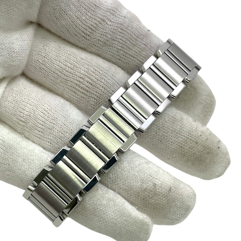 【CARTIER】カルティエ タンクフランセーズSM W51008Q3 腕時計 ステンレススチール レディース クォーツ