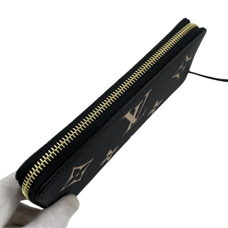 【LOUIS VUITTON】ルイ・ヴィトン ポルトフォイユ クレマンス M82338 長財布 レザー レディース モノグラム アンプラント バイカラー 未使用品