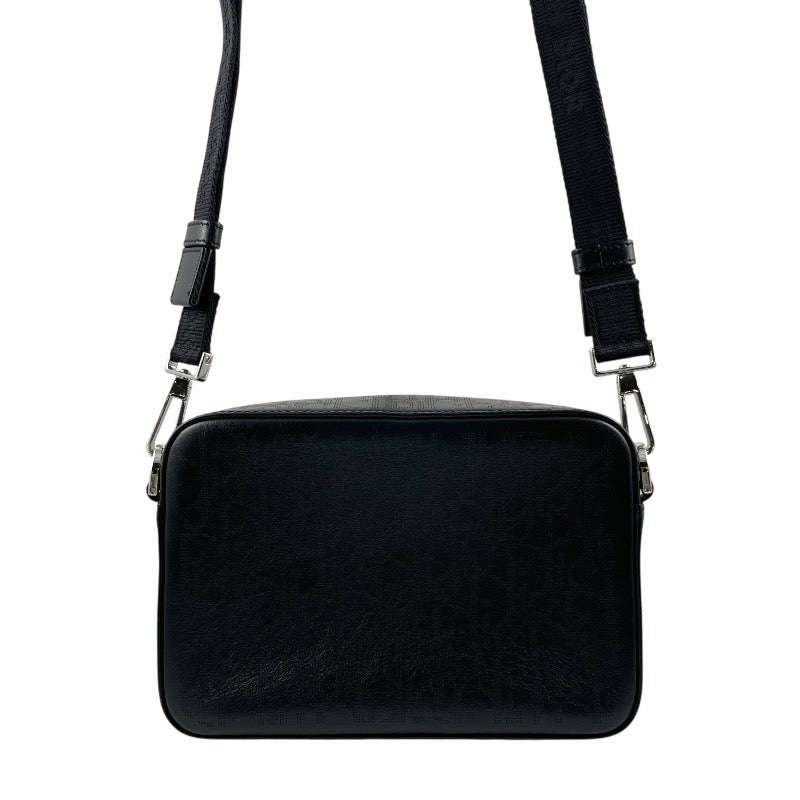 【Dior】ディオール ギャラクシー サファリ メッセンジャー 1ESPO206VPI ショルダーバッグ レザー メンズ 黒 ブラック レディース