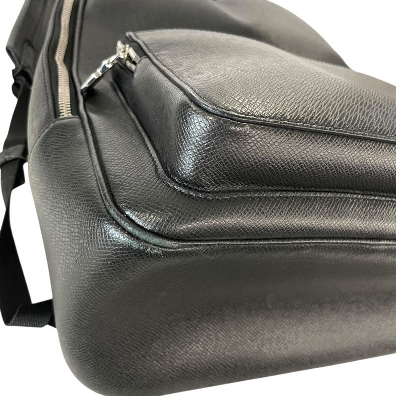 【LOUIS VUITTON】ルイ・ヴィトン アレックス バックパック M30258 リュック・デイパック レザー メンズ タイガ ノワール 黒 ブラック