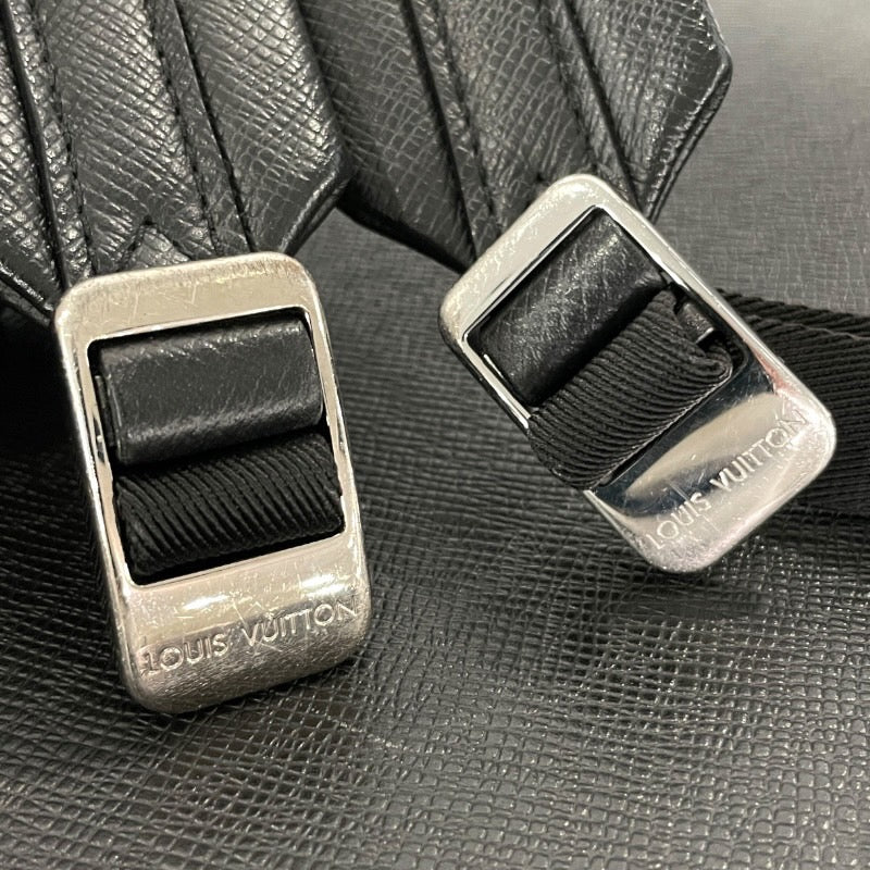 【LOUIS VUITTON】ルイ・ヴィトン アレックス バックパック M30258 リュック・デイパック レザー メンズ タイガ ノワール 黒 ブラック