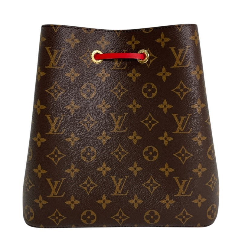 【LOUIS VUITTON】ルイ・ヴィトン ネオノエMM M44021 ショルダーバッグ レディース モノグラム コクリコ 赤
