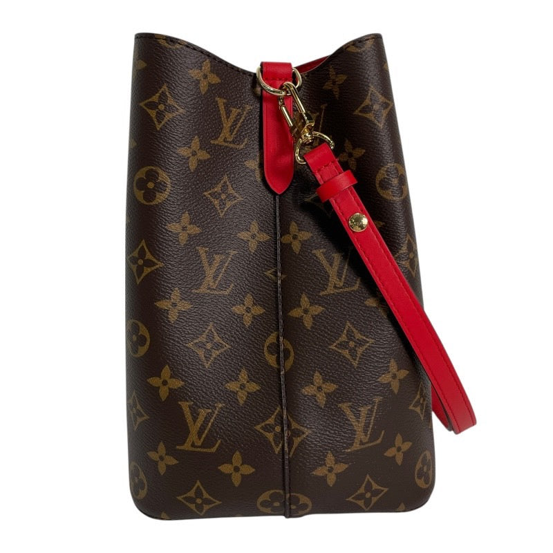 【LOUIS VUITTON】ルイ・ヴィトン ネオノエMM M44021 ショルダーバッグ レディース モノグラム コクリコ 赤