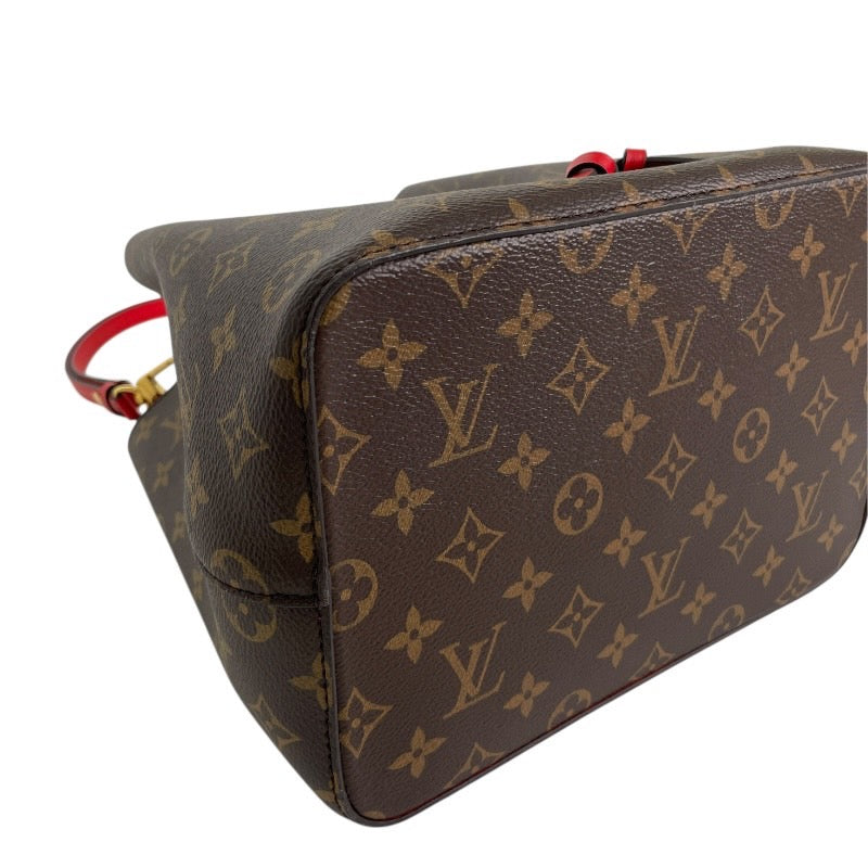 【LOUIS VUITTON】ルイ・ヴィトン ネオノエMM M44021 ショルダーバッグ レディース モノグラム コクリコ 赤