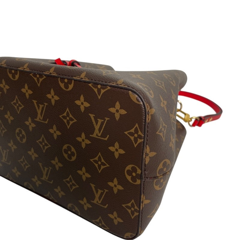 【LOUIS VUITTON】ルイ・ヴィトン ネオノエMM M44021 ショルダーバッグ レディース モノグラム コクリコ 赤