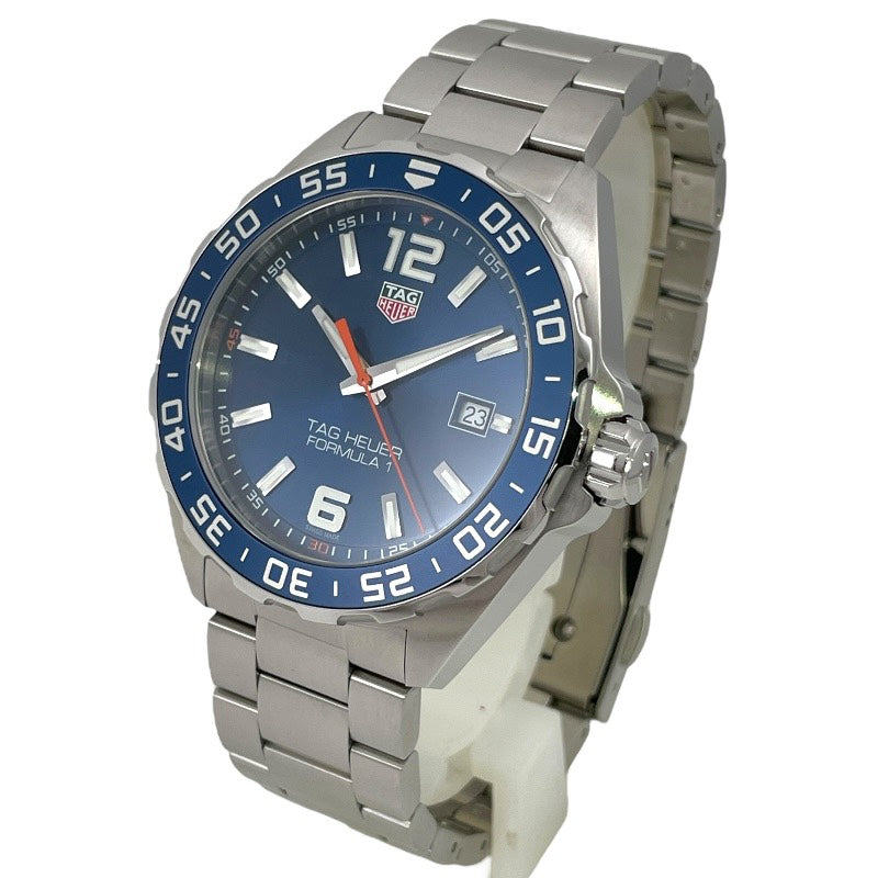 【TAG HEUER】タグホイヤー フォーミュラ1 WAZ1010.BA0842 腕時計 ステンレススチール メンズ FORMULA1 クォーツ ブルー 青