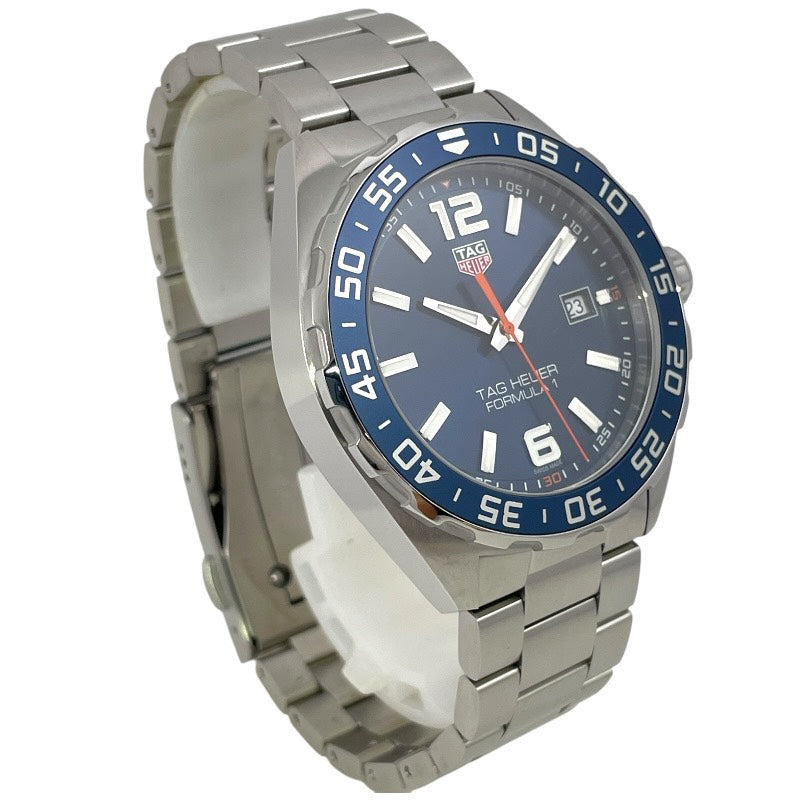 【TAG HEUER】タグホイヤー フォーミュラ1 WAZ1010.BA0842 腕時計 ステンレススチール メンズ FORMULA1 クォーツ ブルー 青