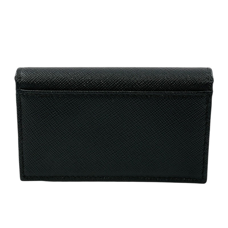 【PRADA】プラダ サフィアーノレザー 名刺入れ 2MC122 名刺入れ レザー メンズ 黒 ブラック カードケース レディース