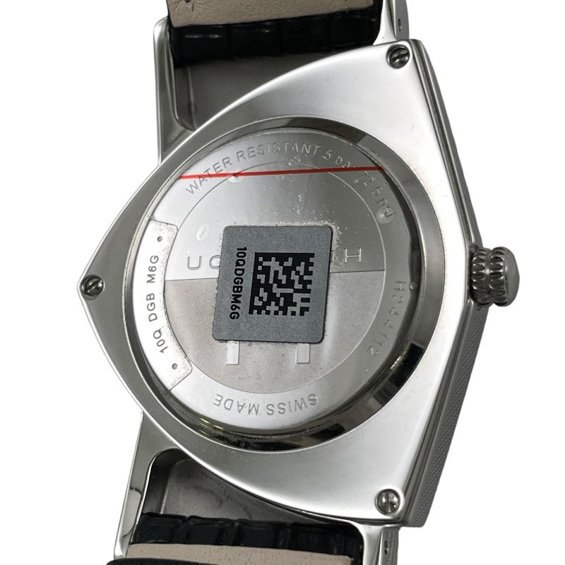 【HAMILTON】ハミルトン ベンチュラ Ｈ24211732 (H244112) 腕時計 SS/レザー メンズ クォーツ 黒文字盤 ブラック