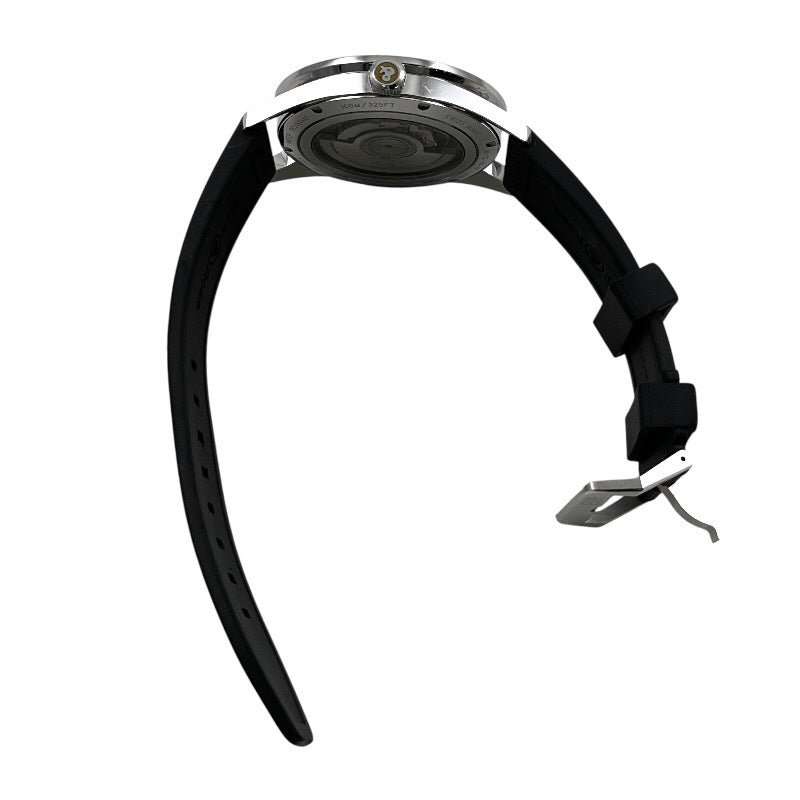 【Bell＆Ross】ベル＆ロス スポーツ ヘリテージ BR123-92-SP 腕時計 SS/ラバー メンズ 自動巻き 100m デイト 黒文字盤 ブラック