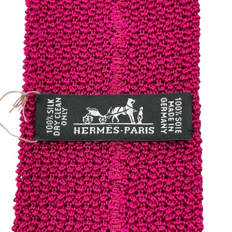 【HERMES】エルメス スクエアタイ 903019T 21 ネクタイ シルク メンズ 新品未使用 パープル 紫