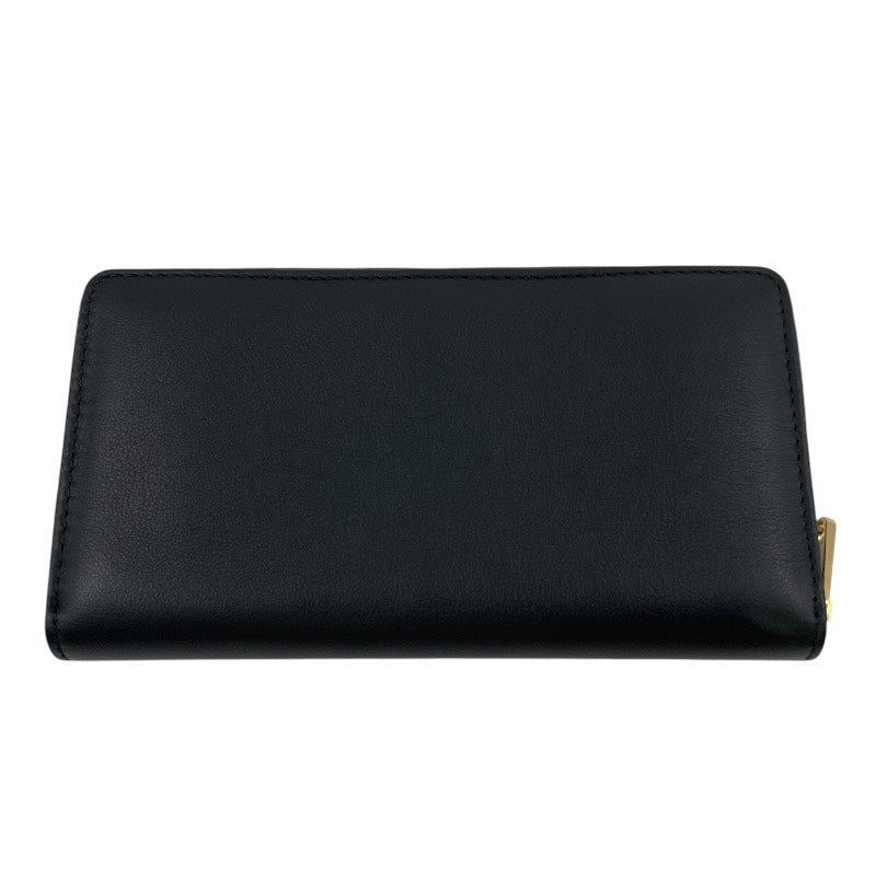 【GUCCI】グッチ インターロッキングG ジップアラウンドウォレット 658839 長財布 レザー メンズ 黒 ブラック ラウンドファスナー レディース