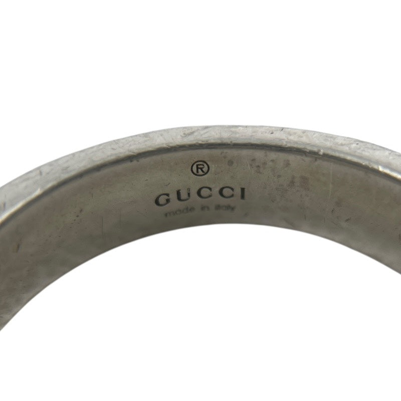 GUCCI グッチ　インターロッキング　ブリット　リング　指輪　19号　シルバー GUCCI】グッチ インターロッキングG ブリット 190483 リング
