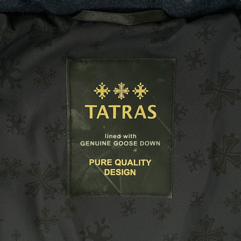 【TATRAS】タトラス ダブルボタン ダウンコート LTA17A4557 ダウンジャケット ウール レディース サイズ02