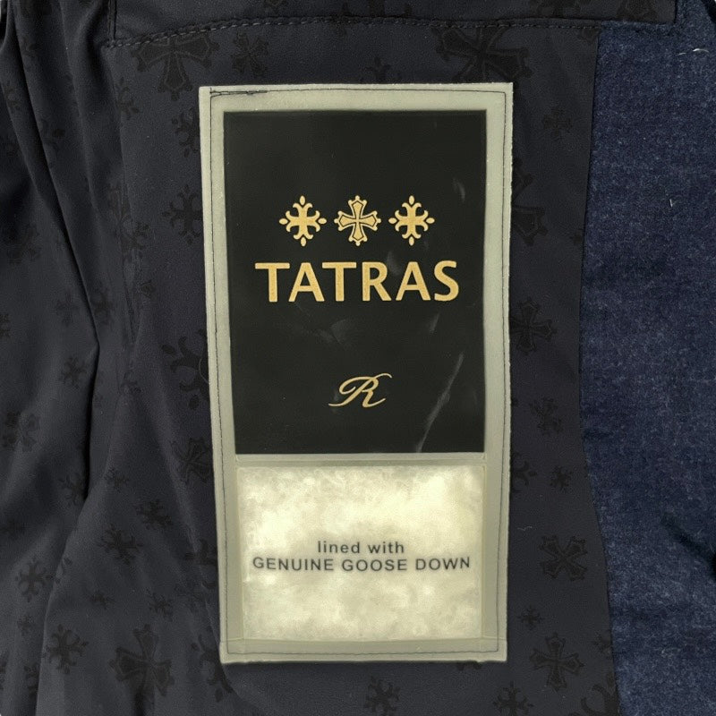 【TATRAS】タトラス ダブルボタン ダウンコート LTA17A4557 ダウンジャケット ウール レディース サイズ02