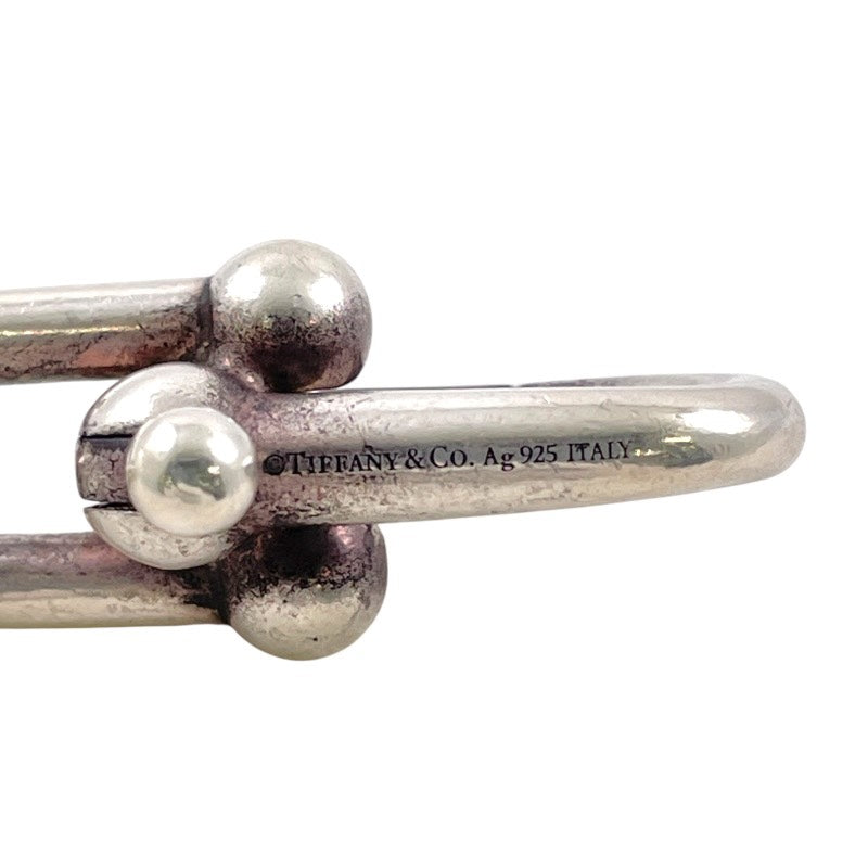 【TIFFANY&Co.】ティファニー ハードウェア ラージ ブレスレット シルバー925 メンズ