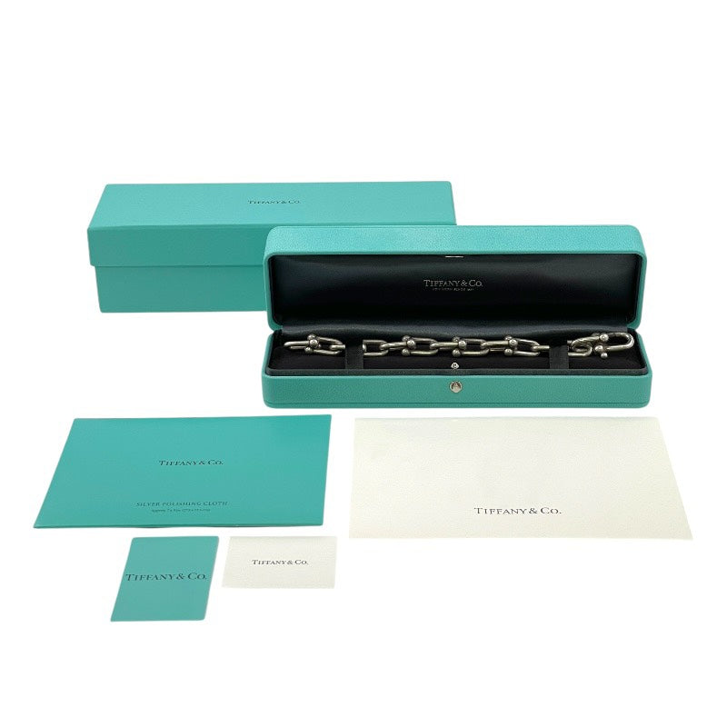 【TIFFANY&Co.】ティファニー ハードウェア ラージ ブレスレット シルバー925 メンズ