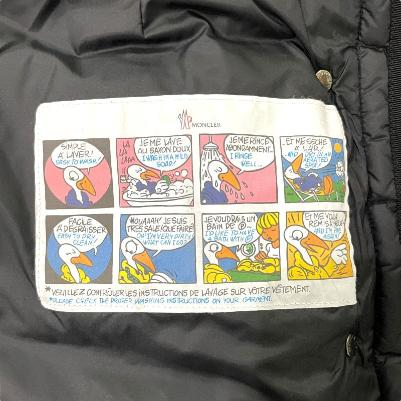 【MONCLER】モンクレール 23年 HIRMAFUR イルマファー ダウンジャケット レディース ダウンコート サイズ1 黒 ブラック 美品