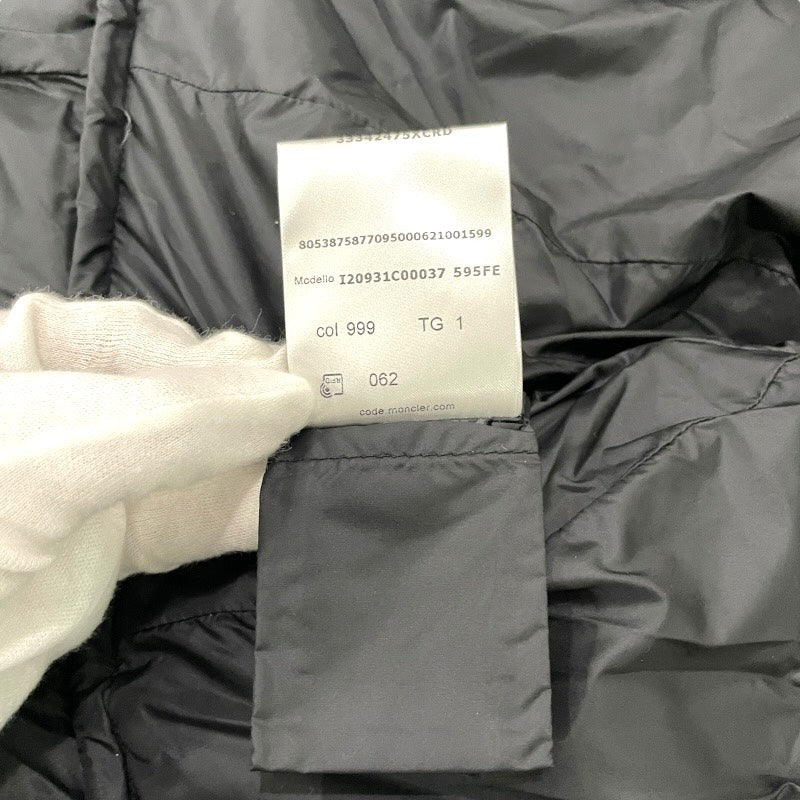 【MONCLER】モンクレール 23年 HIRMAFUR イルマファー ダウンジャケット レディース ダウンコート サイズ1 黒 ブラック 美品