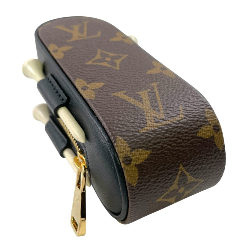 LOUIS VUITTON ゴルフボールバッグ ケース モノグラム LOUIS VUITTON - 新品 ルイヴィトン Louis Vuitton ゴルフボール